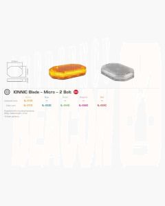 IONNIC IL-0110 Micro Bar Amber LED Lightbar 10-30V Bolt Down
